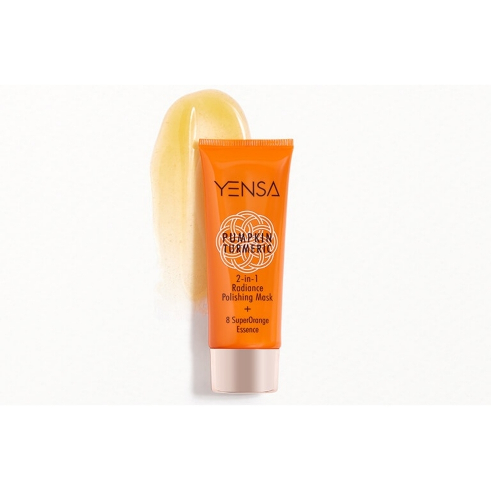 YENSA BEAUTY Pumpkin Turmeric 2-in-1 Polishing Mask